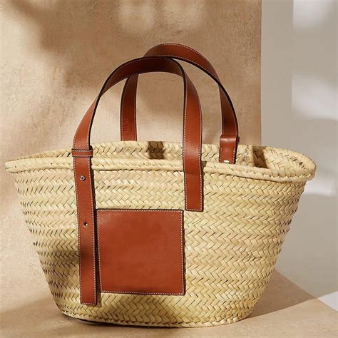 celine raffia beach bag|luxury raffia leather bags.